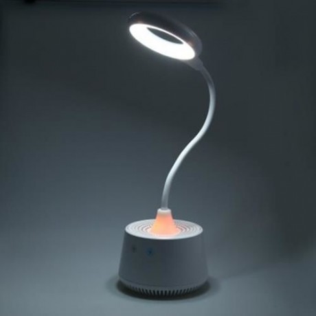 LED USB RECHARGEABLE AIR PURIFICATION LAMP DIMMING ADJUSTABLE NIGHT LIGHT (WHITE)