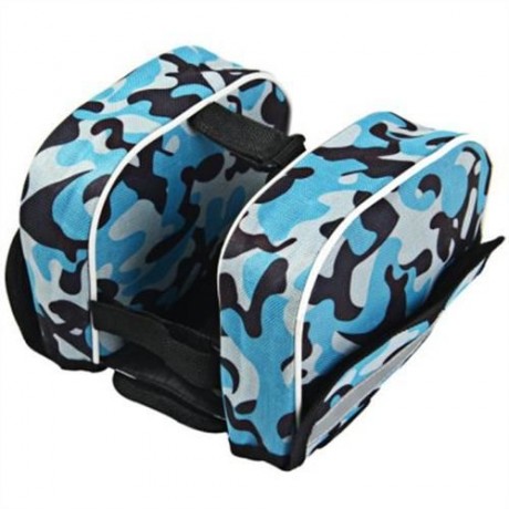 CTSMART BICYCLE FRAME DOUBLE SADDLE BAG (MARINE CAMOUFLAGE)