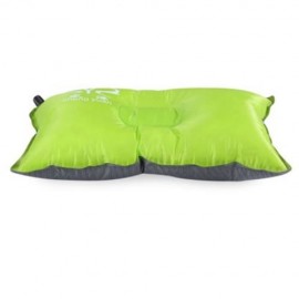 SHENGYUAN PORTABLE AUTOMATIC INFLATION PILLOW SEAT CUSHION MAT OUTDOOR TRAVEL (GREEN)