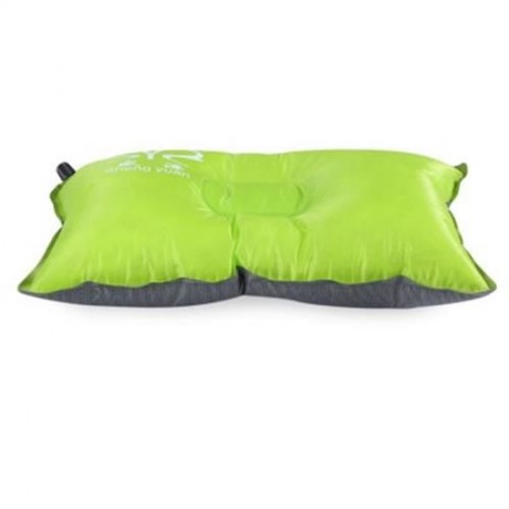 SHENGYUAN PORTABLE AUTOMATIC INFLATION PILLOW SEAT CUSHION MAT OUTDOOR TRAVEL (GREEN)
