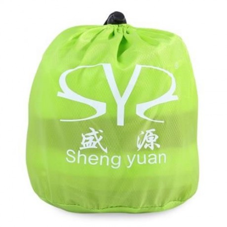 SHENGYUAN PORTABLE AUTOMATIC INFLATION PILLOW SEAT CUSHION MAT OUTDOOR TRAVEL (GREEN)