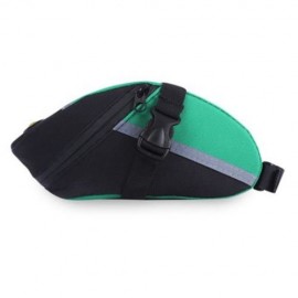 B - SOUL PORTABLE ADJUSTABLE QUAKEPROOF PADDED CYCLING SEAT TAIL BAG OUTDOOR BIKE POUCH (B