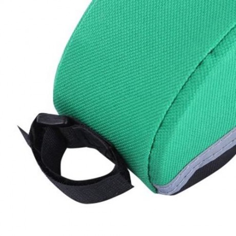 B - SOUL PORTABLE ADJUSTABLE QUAKEPROOF PADDED CYCLING SEAT TAIL BAG OUTDOOR BIKE POUCH (B