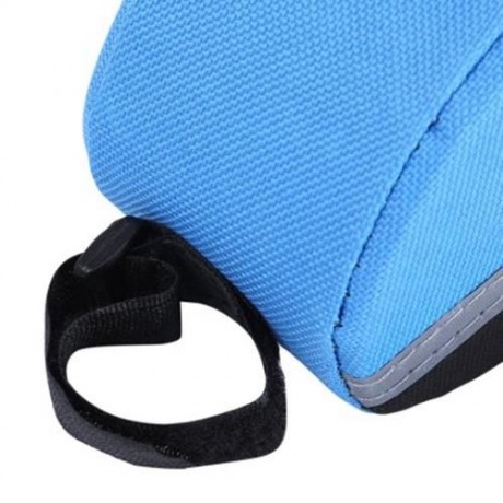 B - SOUL PORTABLE ADJUSTABLE QUAKEPROOF PADDED CYCLING SEAT TAIL BAG OUTDOOR BIKE POUCH (B