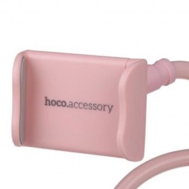 HOCO CA10 360 DEGREE ROTATING FLEXIBLE MOBILE PHONE TABLET PC STAND HOLDER (PINK)