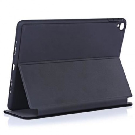 HOCO FAUX NAPPA COVER WITH AUTO SLEEP WAKE UP FUNCTION FOR IPAD PRO 9.7 (BLACK)