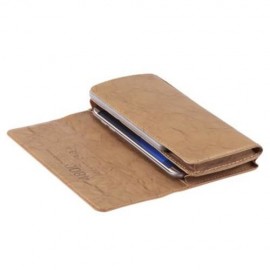 HOCO P4 4800MAH EXTERNAL BATTERY CHARGER WALLET POWER BANK (BROWN)