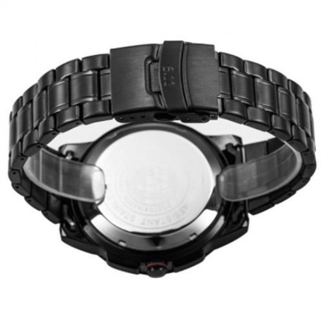 6.11 NO - 004 MALE PHOTOVOLTAIC ENERGY QUARTZ WATCH MINERAL REINFORCED GLASS CALENDAR WRIS