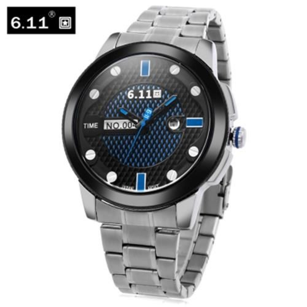 6.11 NO - 004 MALE PHOTOVOLTAIC ENERGY QUARTZ WATCH MINERAL REINFORCED GLASS CALENDAR WRIS 6.11 NO - 004 MALE PHOTOVOLTAIC ENERGY QUARTZ WATCH MINERAL REINFORCED GLASS CALENDAR WRIS