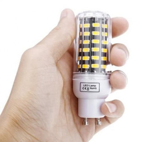 GU10 5W 110V SMD 5733 ENERGY SAVING LED CORN BULB LIGHT WITH 64 LEDS (WARM WHITE LIGHT)