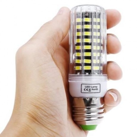 E27 7W 110V SMD 5733 ENERGY SAVING LED CORN BULB LIGHT WITH 80 LEDS (WHITE LIGHT)