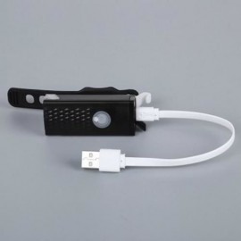 WATER RESISTANT RECHARGEABLE MOUNTAIN BIKE FRONT LIGHT WITH USB CHANGER FOR NIGHT CYCLING 