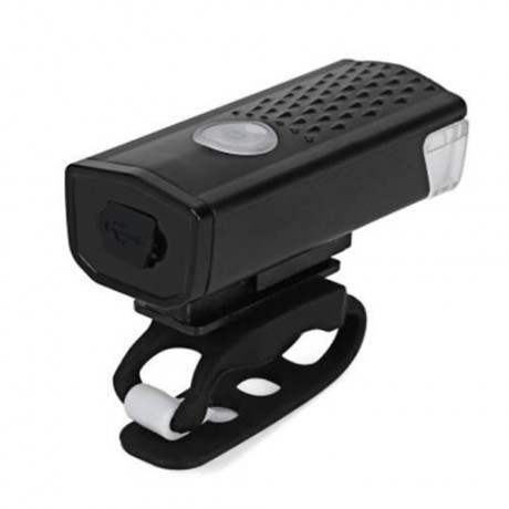 WATER RESISTANT RECHARGEABLE MOUNTAIN BIKE FRONT LIGHT WITH USB CHANGER FOR NIGHT CYCLING 