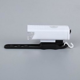 WATER RESISTANT RECHARGEABLE MOUNTAIN BIKE FRONT LIGHT WITH USB CHANGER FOR NIGHT CYCLING 