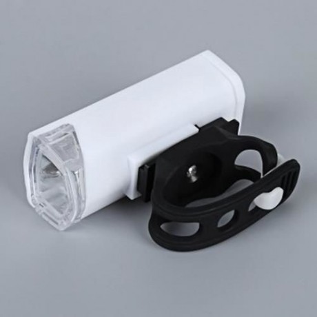 WATER RESISTANT RECHARGEABLE MOUNTAIN BIKE FRONT LIGHT WITH USB CHANGER FOR NIGHT CYCLING 