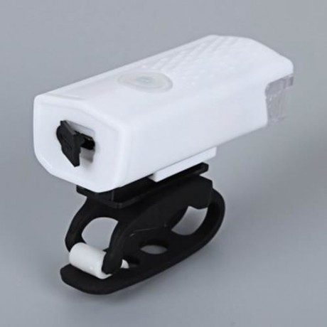 WATER RESISTANT RECHARGEABLE MOUNTAIN BIKE FRONT LIGHT WITH USB CHANGER FOR NIGHT CYCLING 