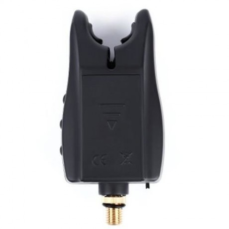 JY - 57 1 TO 4 WIRELESS FISHING ALARM SET BITE ALERTERS RECEIVER ANGLING TACKLE (BLACK)