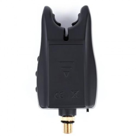 JY - 57 1 TO 4 WIRELESS FISHING ALARM SET BITE ALERTERS RECEIVER ANGLING TACKLE (BLACK)