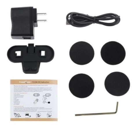 T - COMOS BLUETOOTH MOTORCYCLE MOTORBIKE HELMET INTERCOM HEADSET FULL-DUPLEX WATER-RESISTA