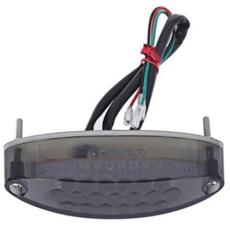 28 LEDS 12V MOTORCYCLE DOUBLE COLOR TAILLIGHT REFIT BRAKE LIGHT TRAFFIC LAMP