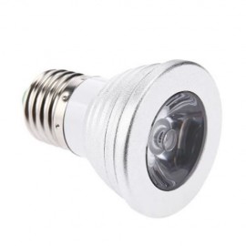 4PCS 3W RGB LED SPOTLIGHT COLORFUL LAMP WITH 24 KEY IR REMOTE CONTROL (RGB COLOR)