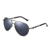 STYLISH LADIES COLOR COATED FROG MIRROR METAL FRAME SUNGLASSES (#4)