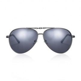 STYLISH LADIES COLOR COATED FROG MIRROR METAL FRAME SUNGLASSES (#4)