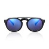 FASHIONABLE LADIES COLOR COATED ROUND FRAME SUNGLASSES (#1)