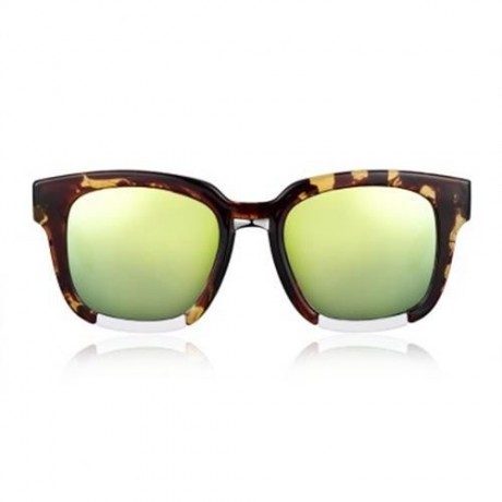 FASHIONABLE LADIES OVERSIZE SQUARE FRAME COLOR COATED SUNGLASSES (#1)