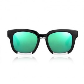 FASHIONABLE LADIES OVERSIZE SQUARE FRAME COLOR COATED SUNGLASSES (#3)