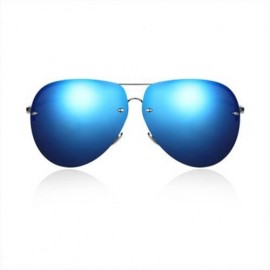 STYLISH MALE OVAL FRAME COLOR COATED SUNGLASSES (#4)