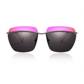 STYLISH SQUARE FRAME COLOR BLOCKING MALE SUNGLASSES (#3)