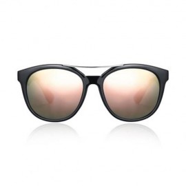 VINTAGE LADIES COLOR COATED WOMEN ROUND FRAME UV PROTECTION SUNGLASSES (#2)