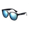 VINTAGE LADIES COLOR COATED WOMEN ROUND FRAME UV PROTECTION SUNGLASSES (#3)
