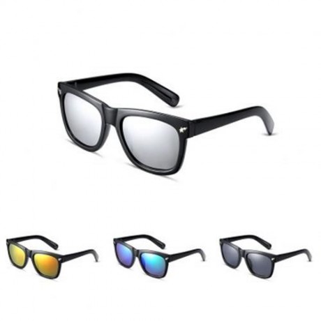 STYLISH LADIES SQUARE FRAME COLOR COATED SUNGLASSES (#1)