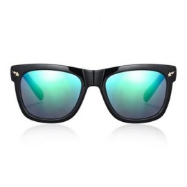 STYLISH LADIES SQUARE FRAME COLOR COATED SUNGLASSES (#2)