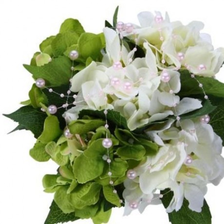 MULTIFUNCTIONL DIY PEARL BEADS WEDDING DECORATION (PINK)