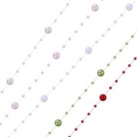 MULTIFUNCTIONL DIY PEARL BEADS WEDDING DECORATION (PINK)