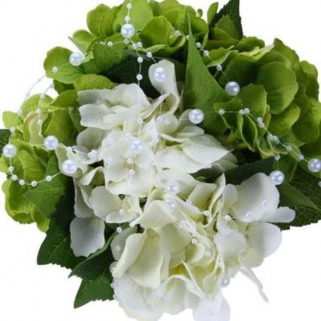 MULTIFUNCTIONL DIY PEARL BEADS WEDDING DECORATION (WHITE)