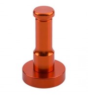 DURABLE BATHROOM HOOK RACK KITCHEN HAT HANGER WALL MOUNTED HOLDER (ORANGE)