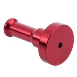 DURABLE BATHROOM HOOK RACK KITCHEN HAT HANGER WALL MOUNTED HOLDER (RED)