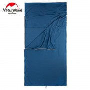 PORTABLE ULTRA-LIGHT COTTON WIDENED SLEEPING BAG (CYAN, SIZE M)