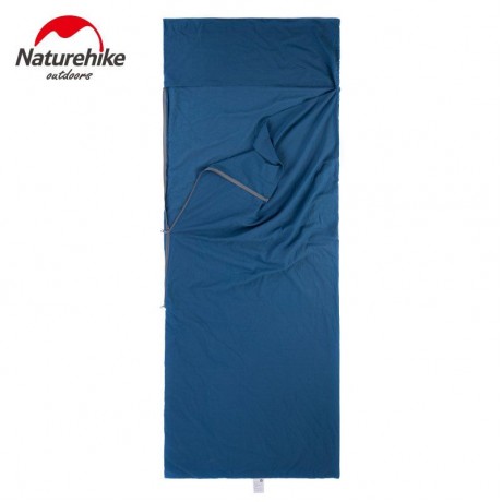 PORTABLE ULTRA-LIGHT COTTON WIDENED SLEEPING BAG (CYAN, SIZE M)
