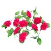 FASHIONABLE DECORATION FLOWERS VINE GARLAND WREATHS BOUQUET LEAF HOUSEHOLD ACCESSORY (ROSE