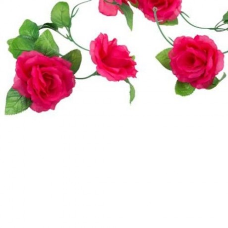 FASHIONABLE DECORATION FLOWERS VINE GARLAND WREATHS BOUQUET LEAF HOUSEHOLD ACCESSORY (ROSE