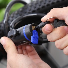 ROBESBON UNIVERSAL ANTI-THEFT RING WIRE ROPE LOCK FOR MOUNTAIN ROAD BIKE