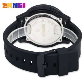SKMEI 1142 MEN SPORT LED DIGITAL WATCH (BLACK)