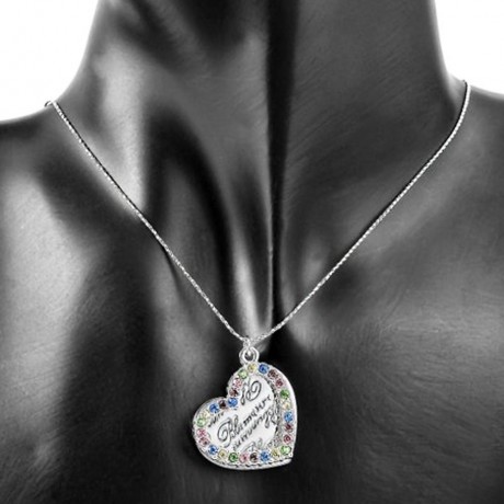 LADY ROMANTIC LOVE HEART SHAPE (COLOURFUL)
