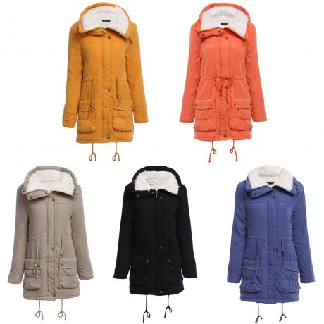 STYLISH TURN-DOWN COLLAR LONG SLEEVE FRONT POCKET (EARTHY M/L/XL/XXL)