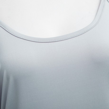 STYLISH SPAGHETTI STRAP BATWING SLEEVE BANDAGE DESIGN (GRAY S/M/L/XL)